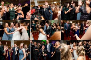 reception party dancing photos 