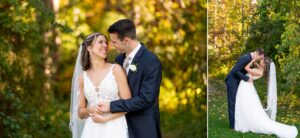 fall wedding photos at willowbend country club