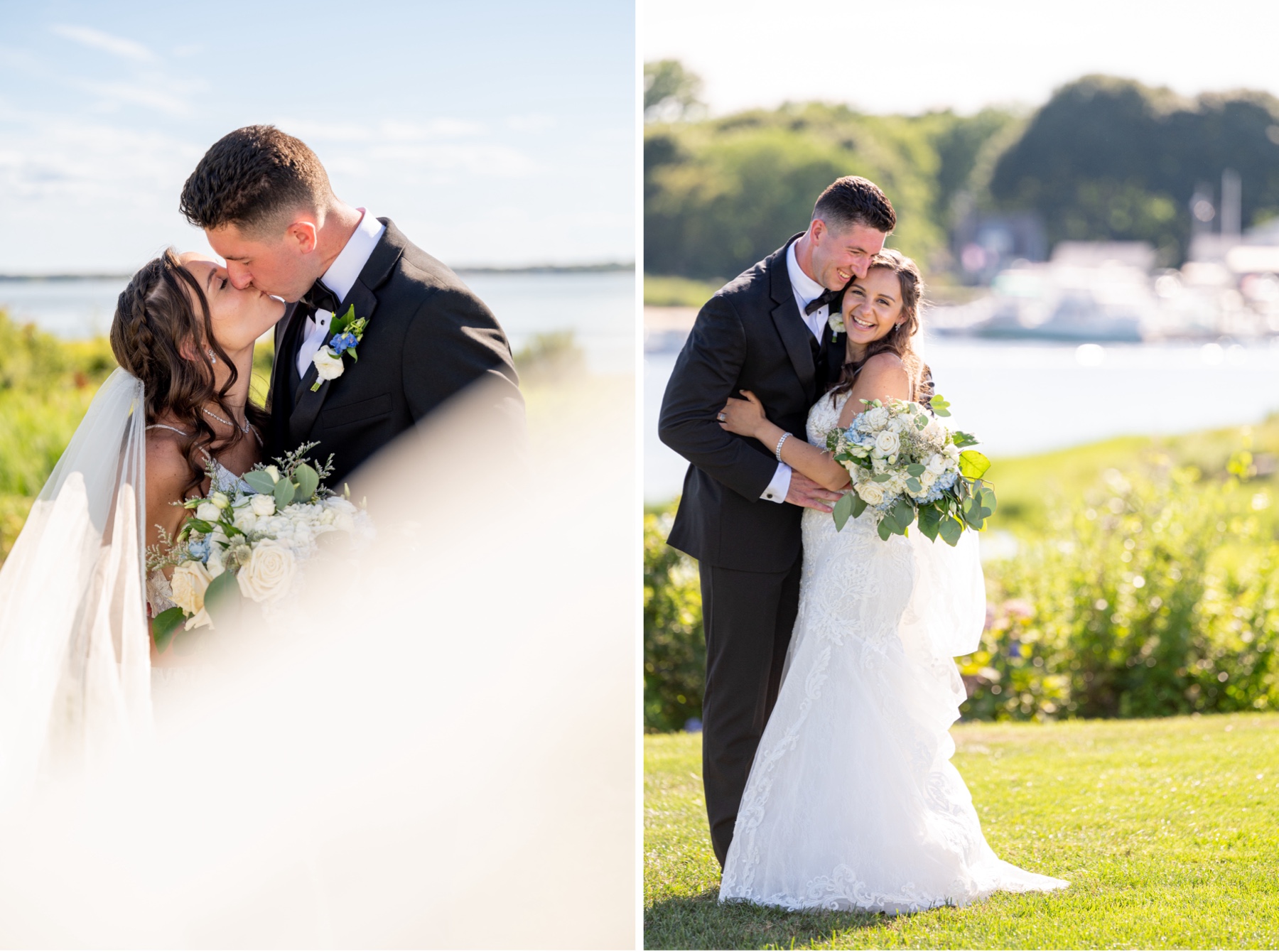 a Harbor Lights Wedding in Warwick, ri